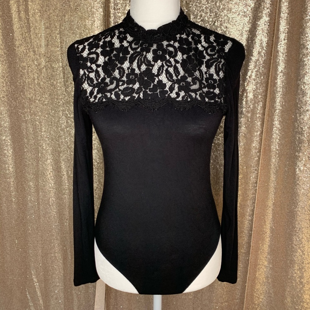 Lace Front Bodysuit
